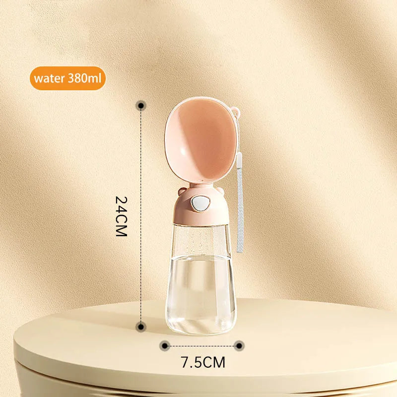 Portable Pet Water Bottle for Cats & Dogs