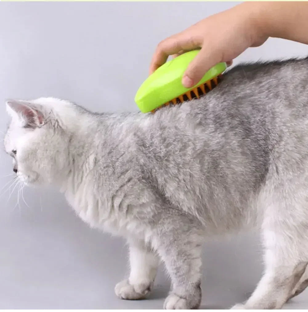 Refillable Spray Grooming Brush for Pets