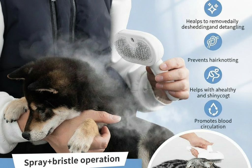 SteamCare Pet Grooming Brush
