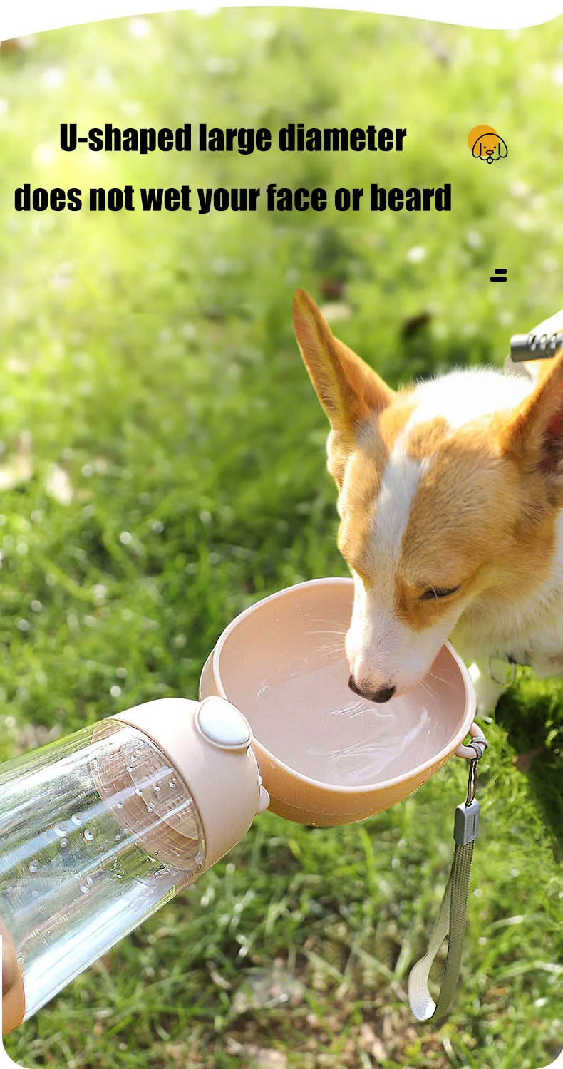 Portable Pet Water Bottle for Cats & Dogs