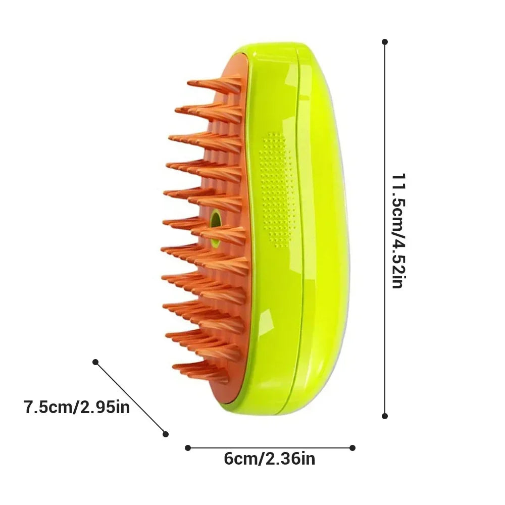 Refillable Spray Grooming Brush for Pets