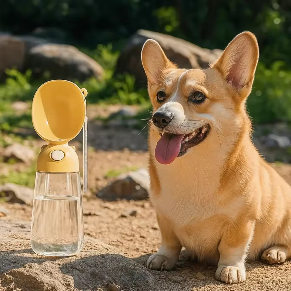 Portable Pet Water Bottle for Cats & Dogs