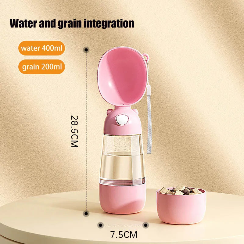 Portable Pet Water Bottle for Cats & Dogs