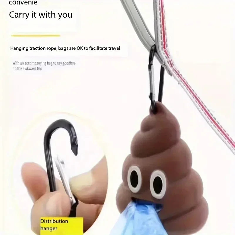 Poop Buddy™ Dog Waste Bag Dispenser with Clip