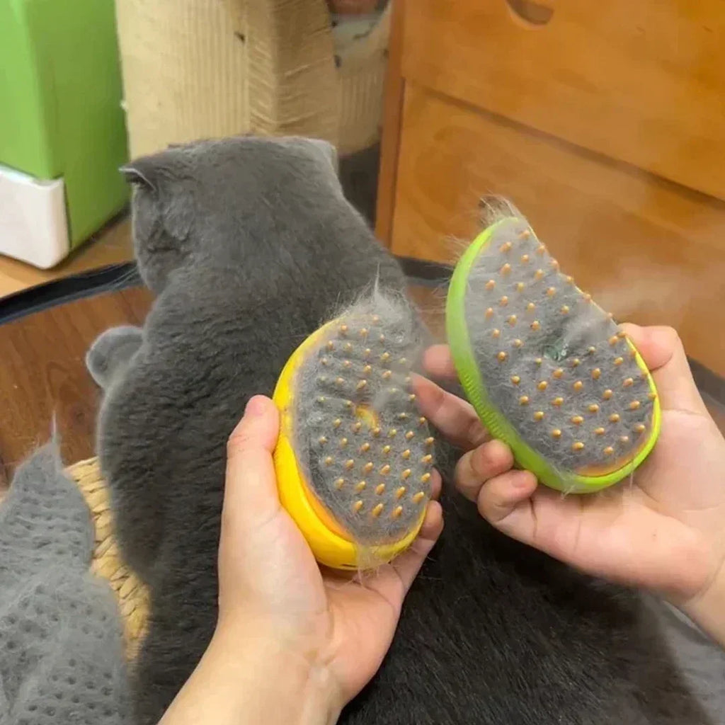 Refillable Spray Grooming Brush for Pets