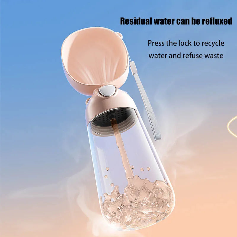 Portable Pet Water Bottle for Cats & Dogs