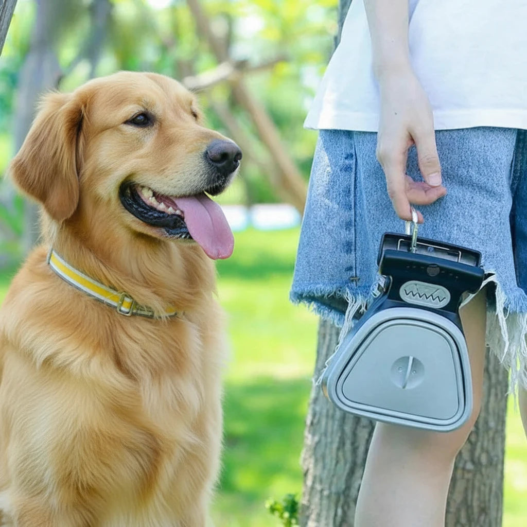 Foldable Dog Pooper Scooper with Portable Waste Picker