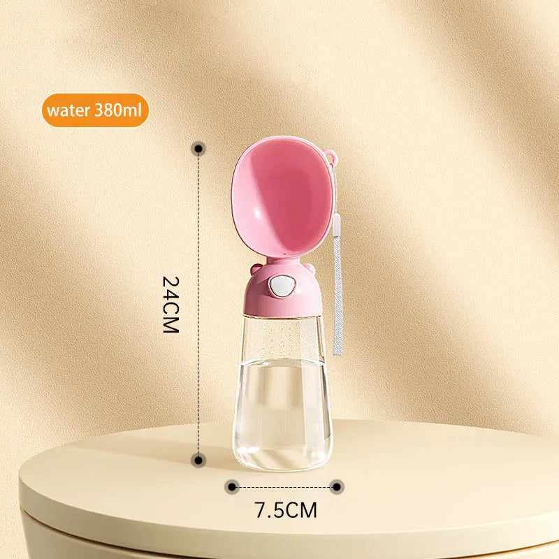 Portable Pet Water Bottle for Cats & Dogs