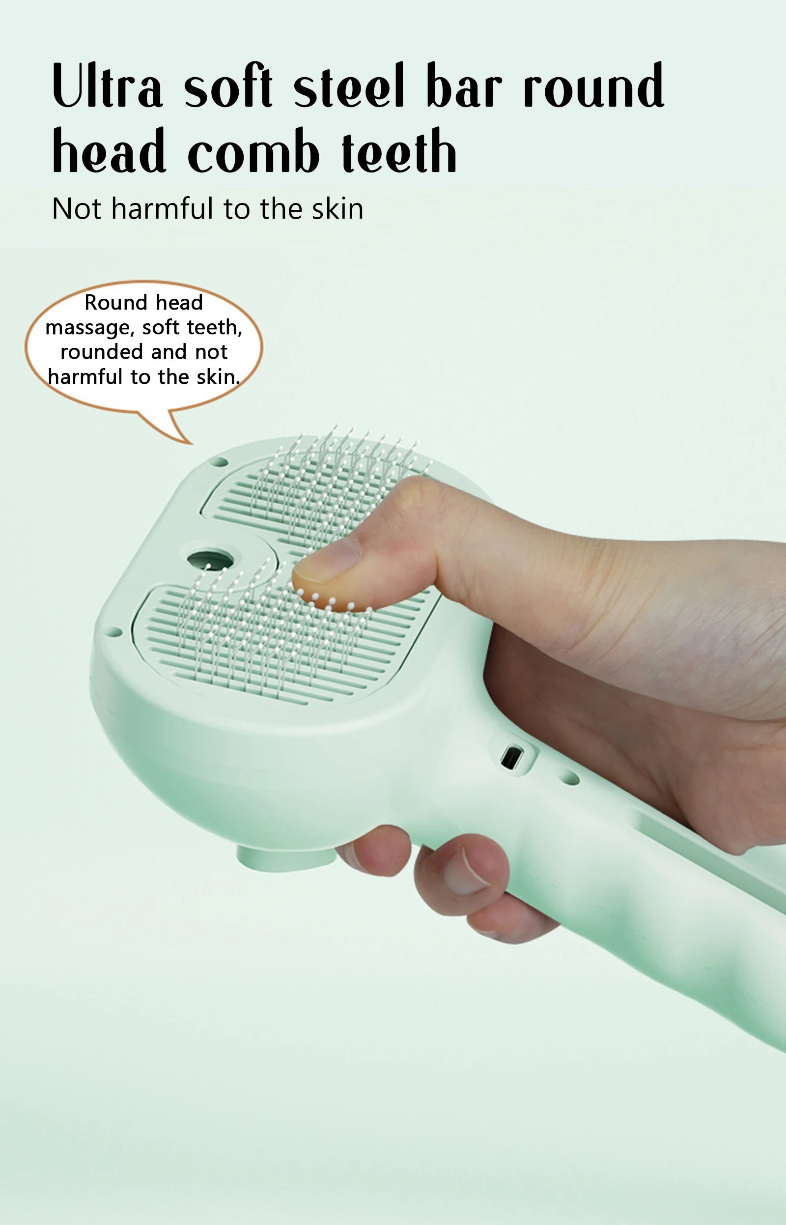 SteamCare Pet Grooming Brush