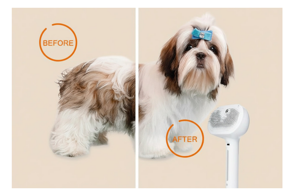 SteamCare Pet Grooming Brush