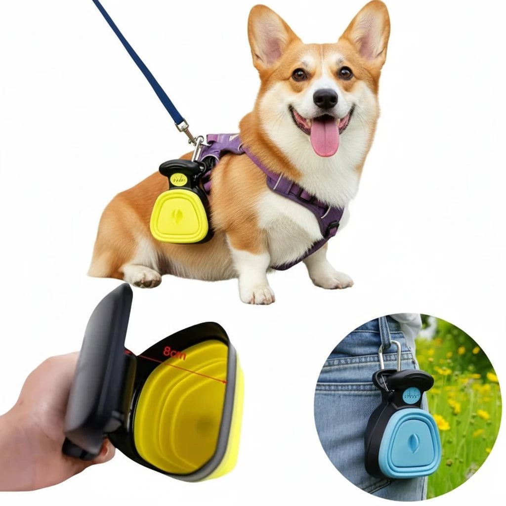Foldable Dog Pooper Scooper with Portable Waste Picker