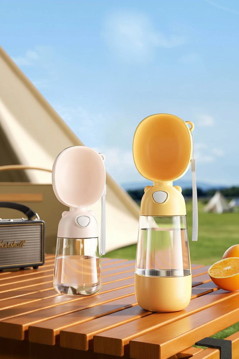 Portable Pet Water Bottle for Cats & Dogs
