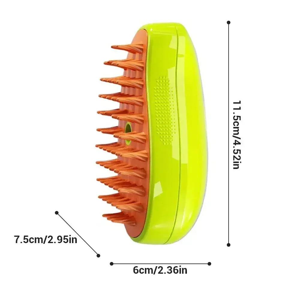 Refillable Spray Grooming Brush for Pets