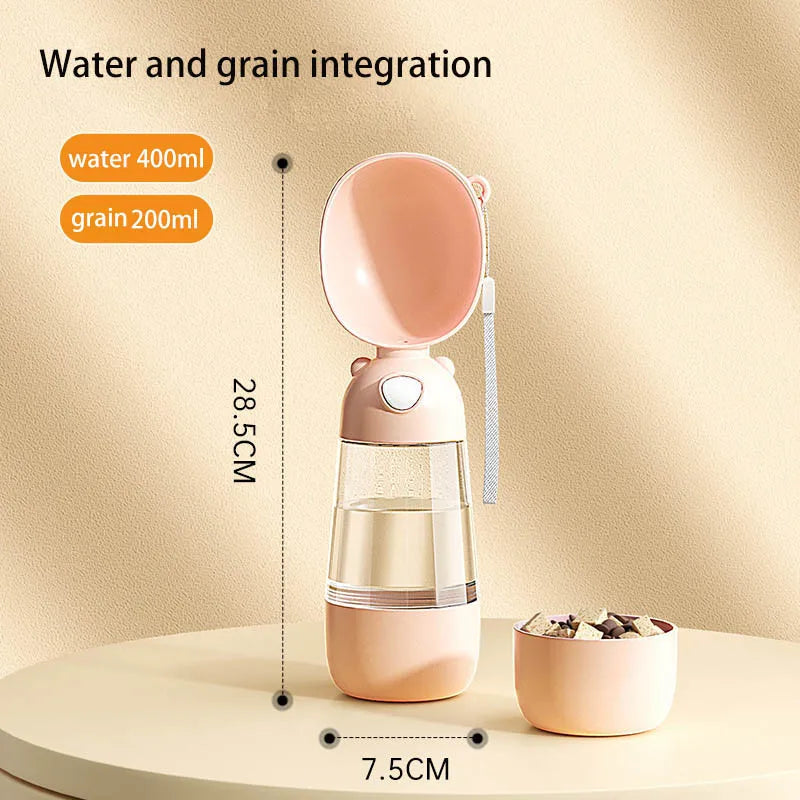 Portable Pet Water Bottle for Cats & Dogs