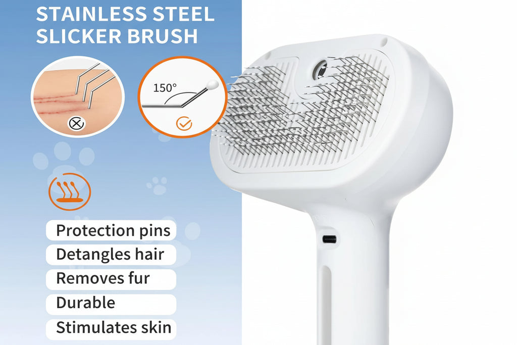 SteamCare Pet Grooming Brush