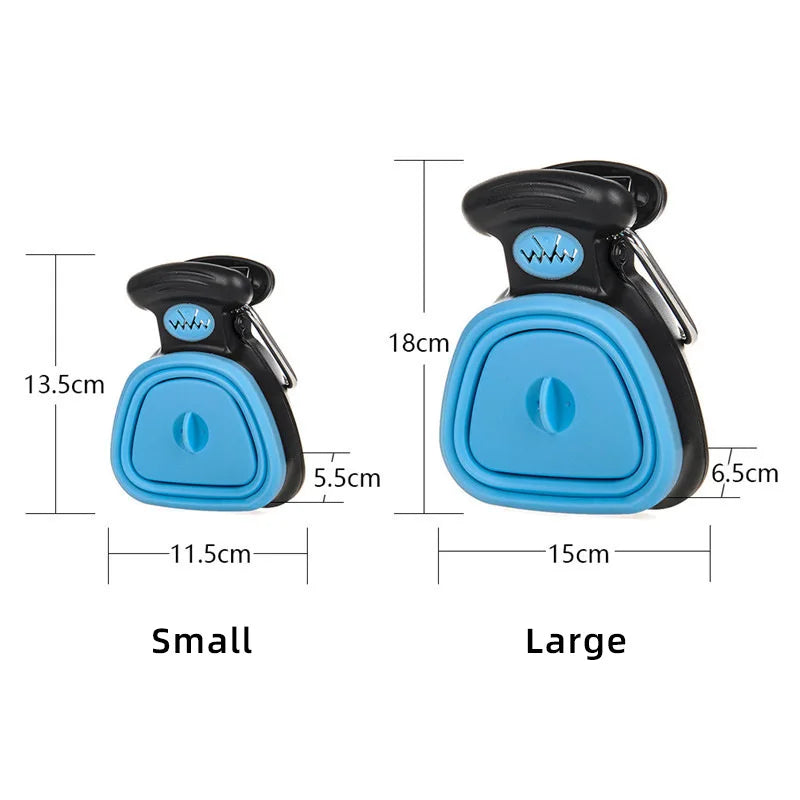 Foldable Dog Pooper Scooper with Portable Waste Picker