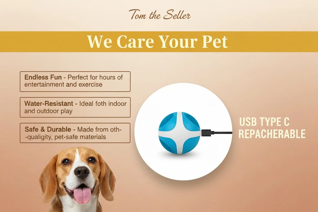 Smart Bouncing Pet Ball
