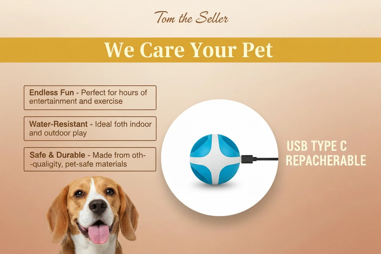 Smart Bouncing Pet Ball