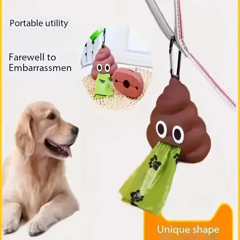 Poop Buddy™ Dog Waste Bag Dispenser with Clip